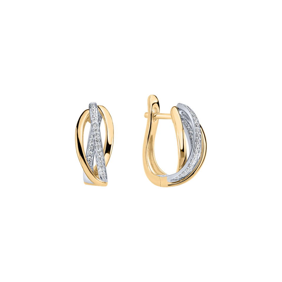 Náušnice s diamantmi Amazing Passion