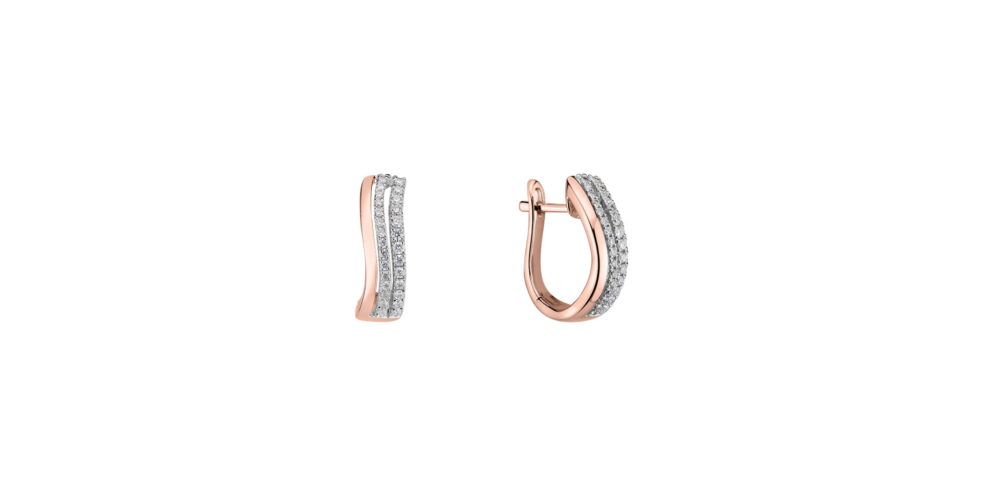 Náušnice s diamantmi Always Splendor