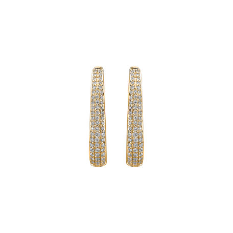 Náušnice s diamantmi Eden Diamonds