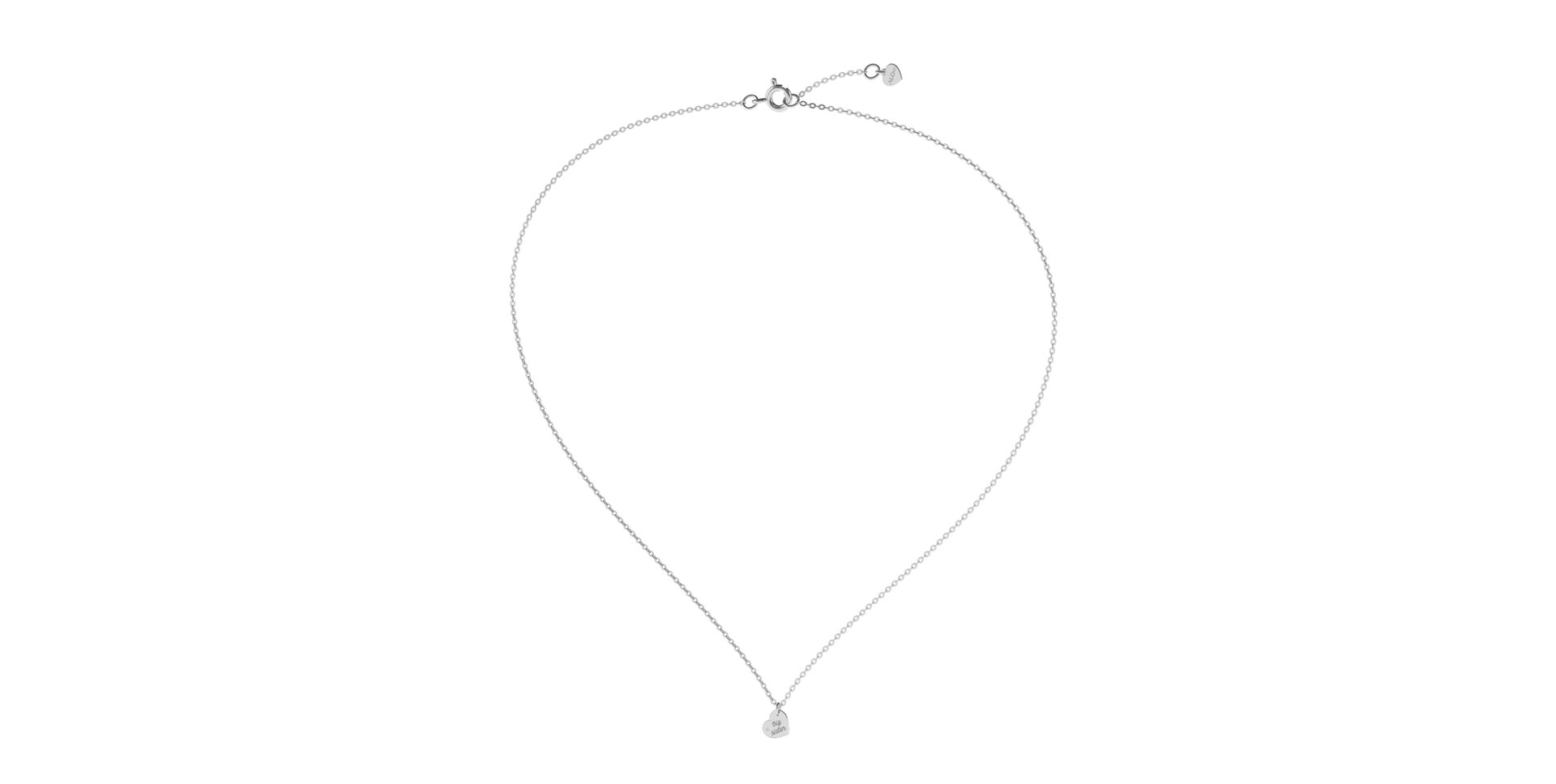 Náhrdelník s diamantom Big Sister