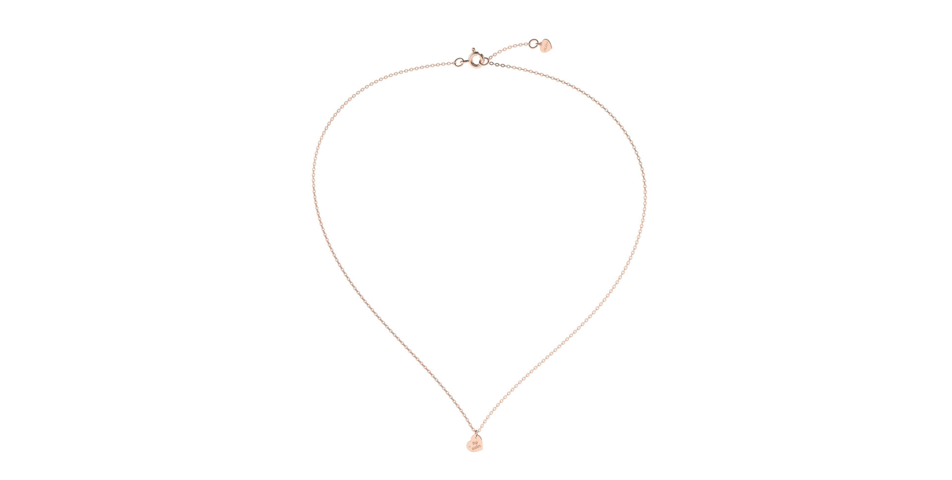 Náhrdelník s diamantom Big Sister