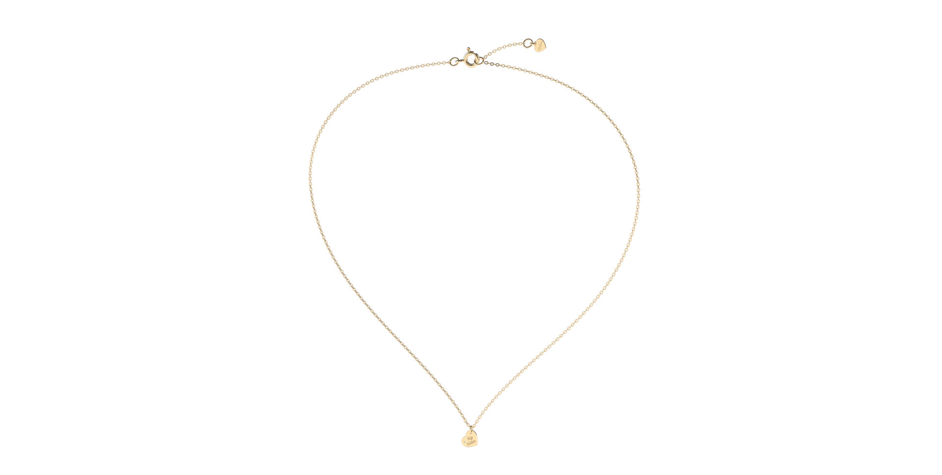 Náhrdelník s diamantom Big Sister