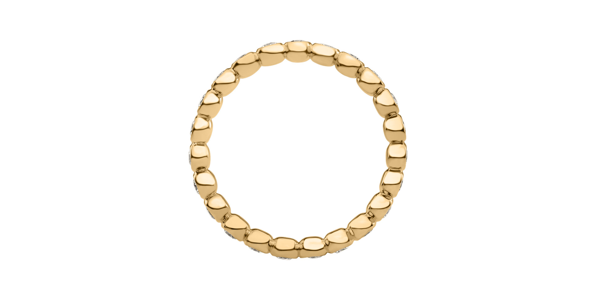 Prsteň s diamantmi Lightning Dots