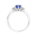 Prsteň s diamantmi a tanzanitom Midnight Serenity3