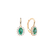 Náušnice s diamantmi a smaragdom Princess3