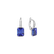 Náušnice s diamantmi a tanzanitom Mireth3