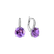Náušnice s diamantmi a ametystom Zorabelle3