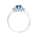 Prsteň s diamantmi a tanzanitom Midnight Serenity3