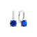 Náušnice s diamantmi a tanzanitom Calypso3