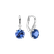 Náušnice s diamantom a tanzanitom Mariella3