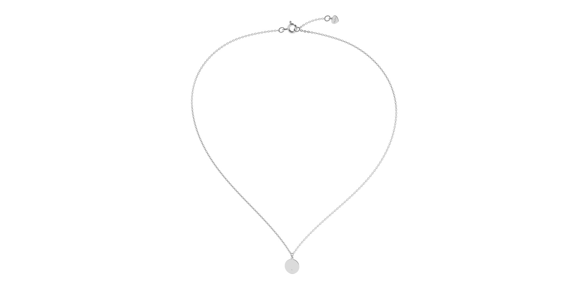 Náhrdelník s diamantom Infinity