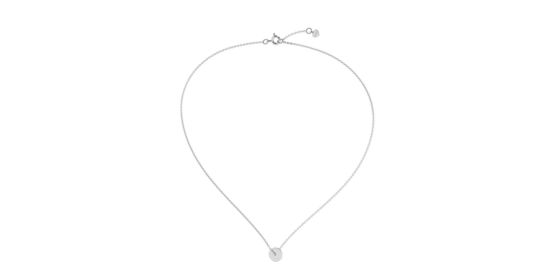 Náhrdelník s diamantom My World