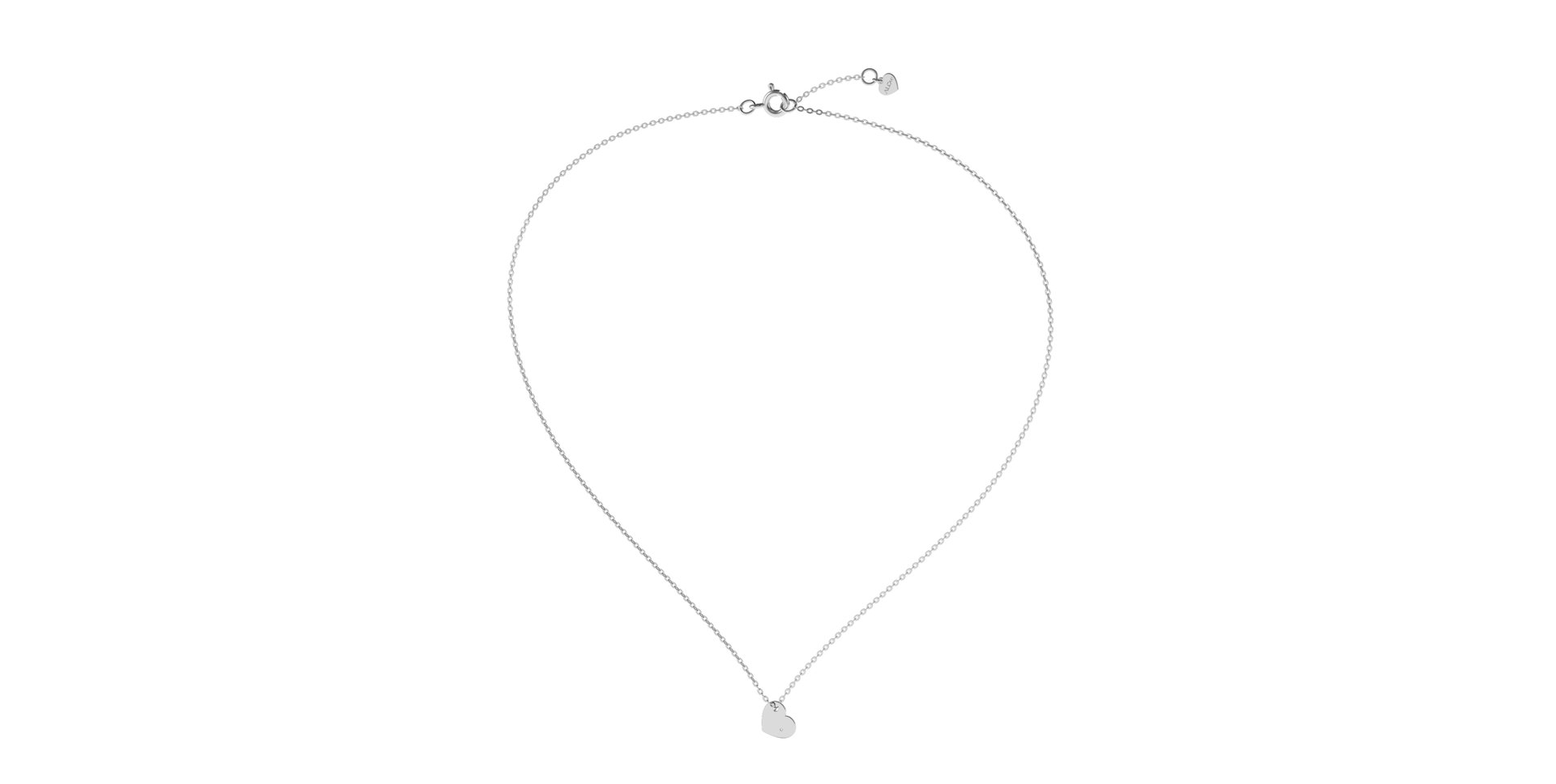 Náhrdelník s diamantom Promise Love