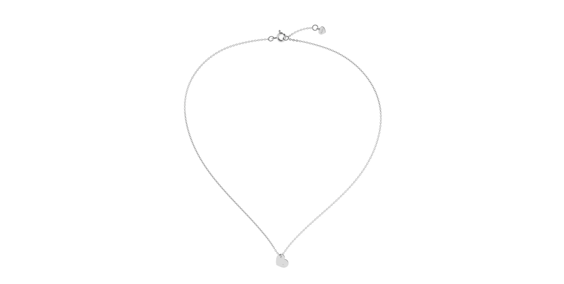 Náhrdelník s diamantom Promise Love