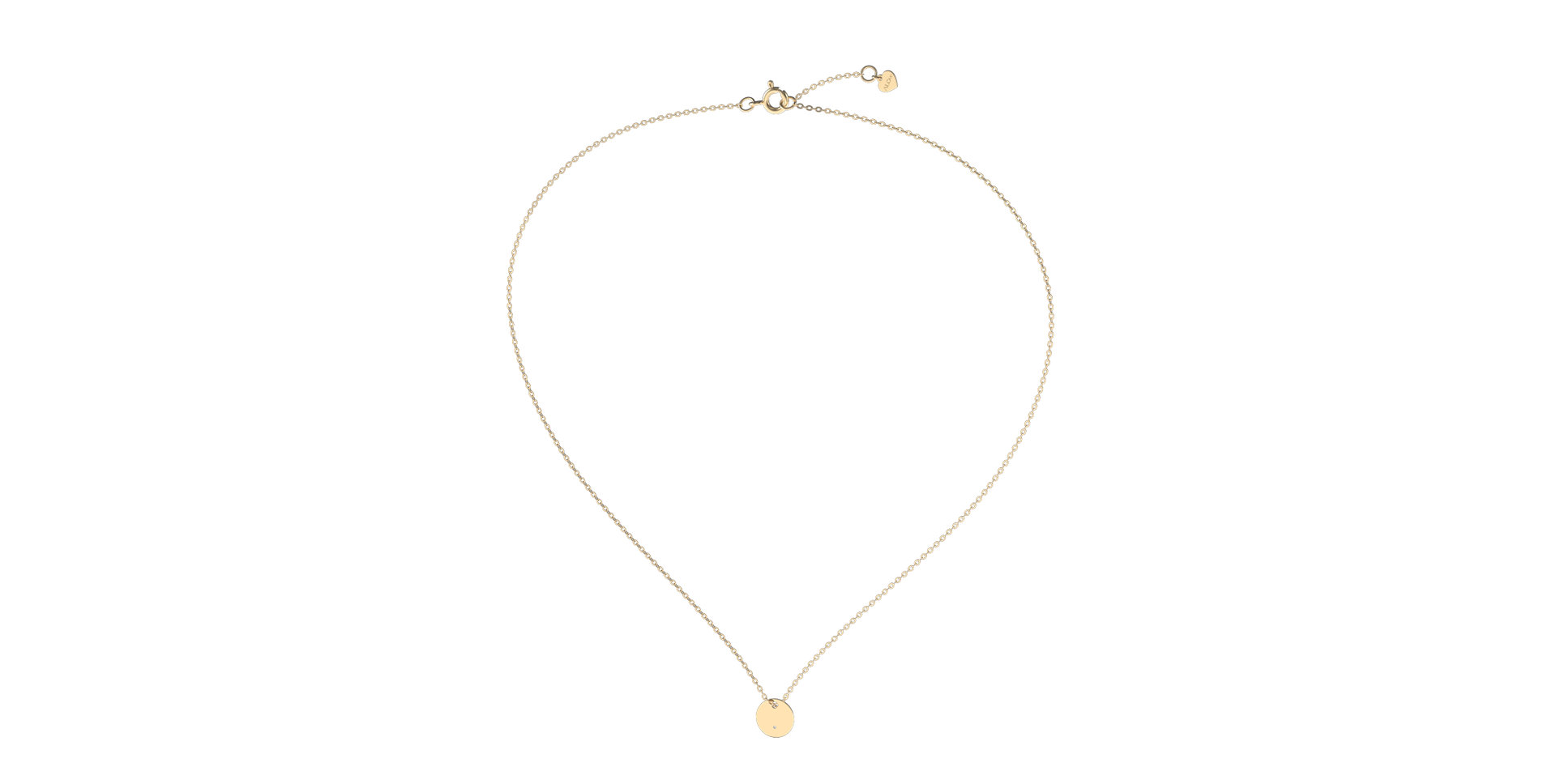 Náhrdelník s diamantom My Gem