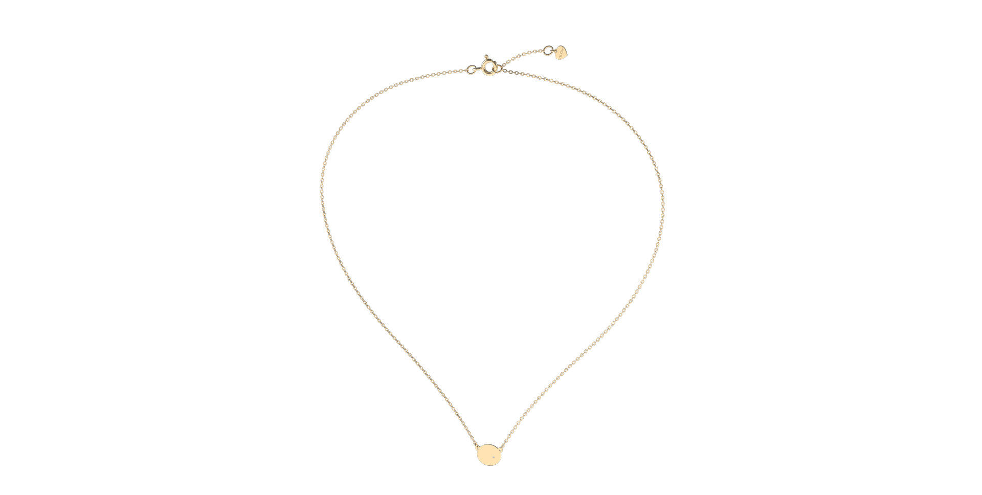 Náhrdelník s diamantom Universe