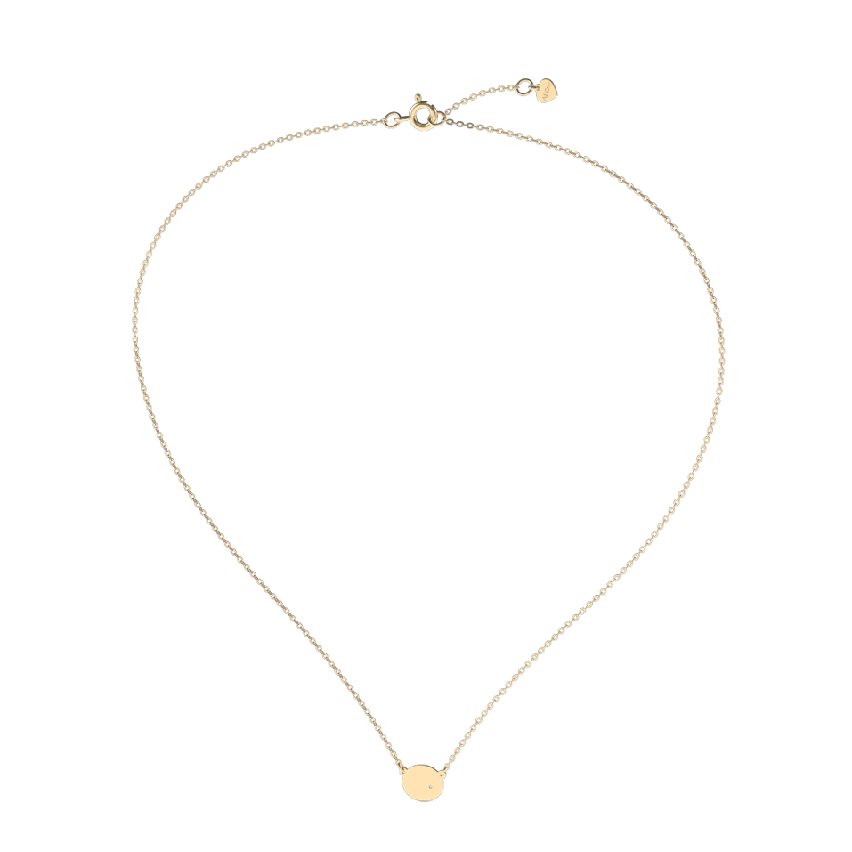 Náhrdelník s diamantom Universe