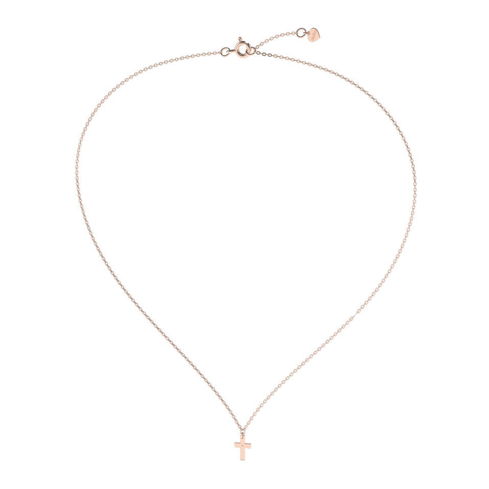 Náhrdelník s diamantom Believe