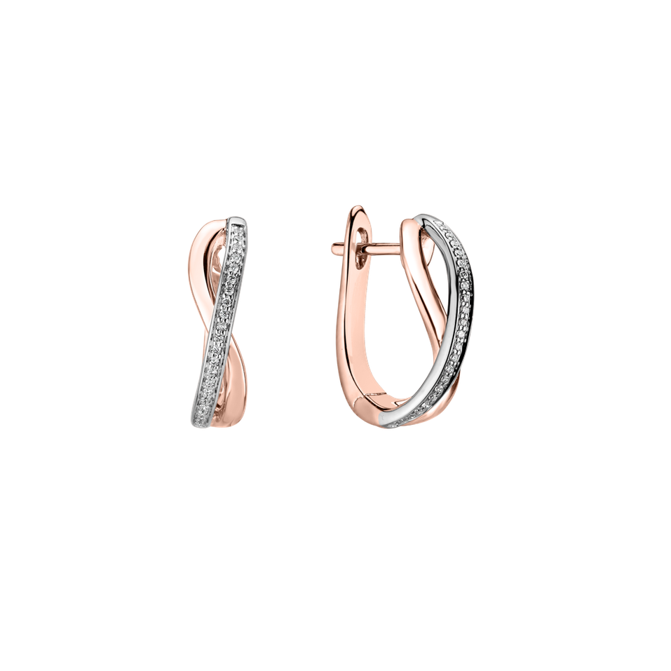 Náušnice s diamantmi Royal Node