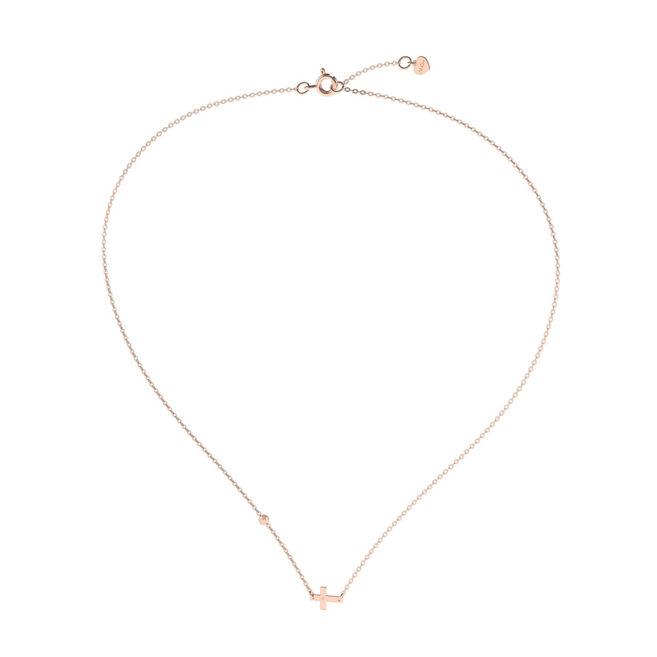 Náhrdelník s diamantom My Faith