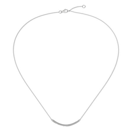 Náhrdelník s diamantmi Essential