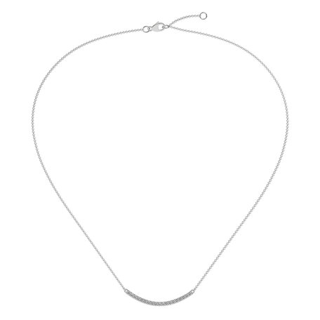 Náhrdelník s diamantmi Essential