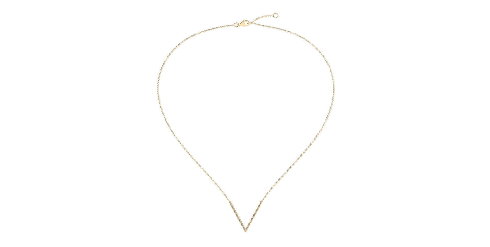 Náhrdelník s diamantmi Victory