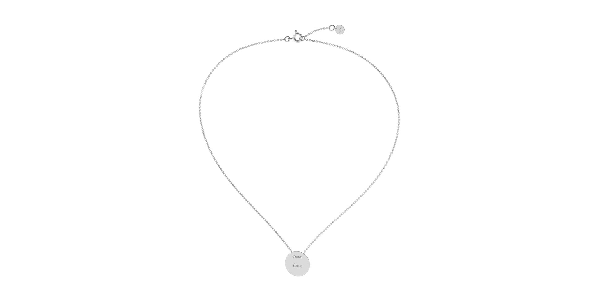 Náhrdelník s diamantom Love Splendor