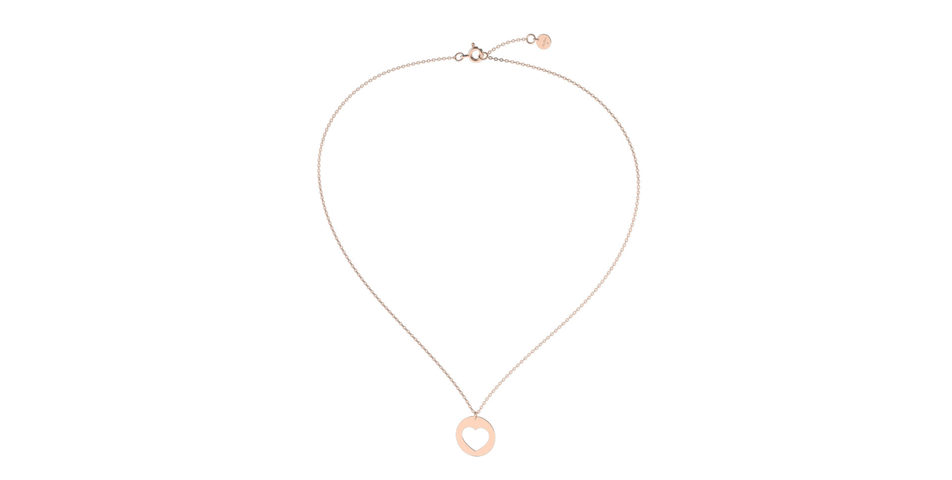 Náhrdelník s diamantom Signature Heart