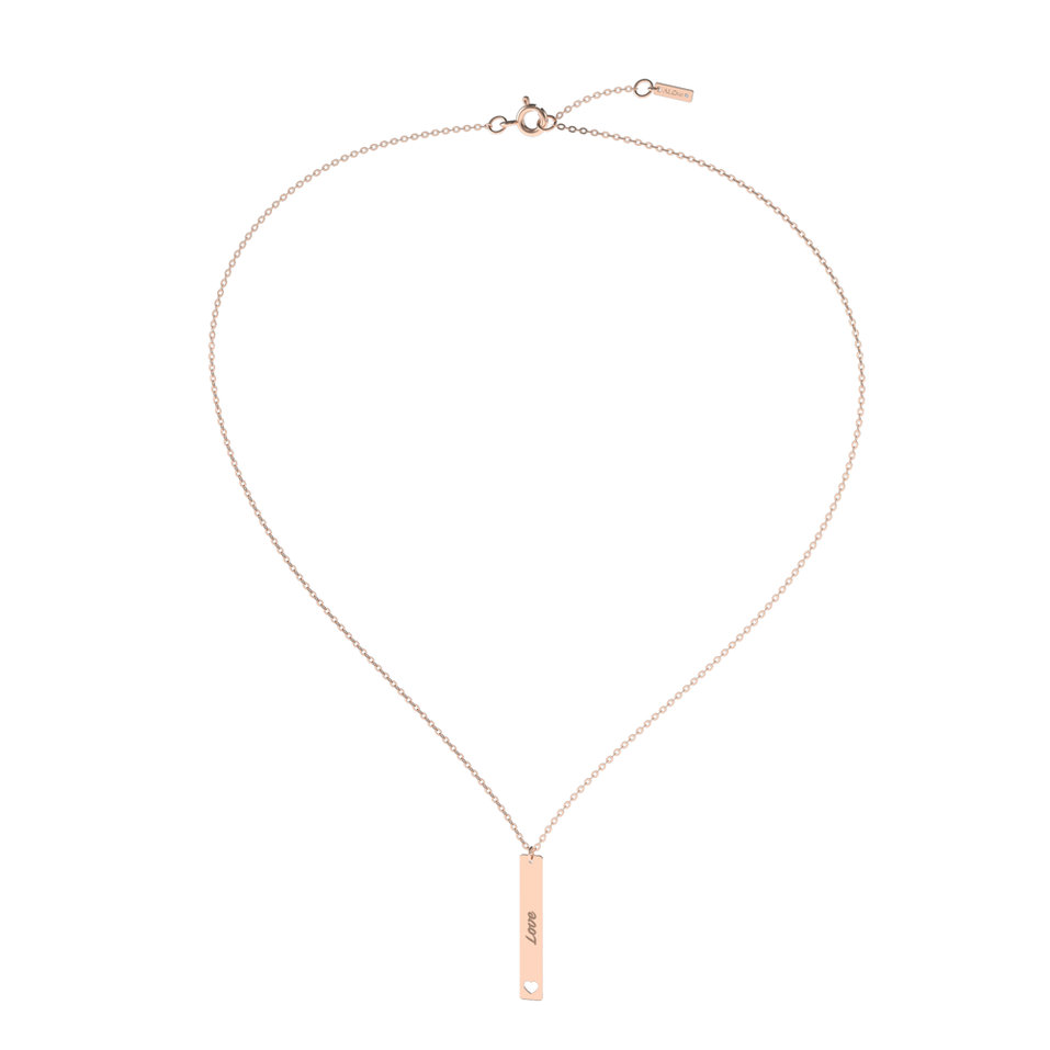 Náhrdelník s diamantom Passion Love