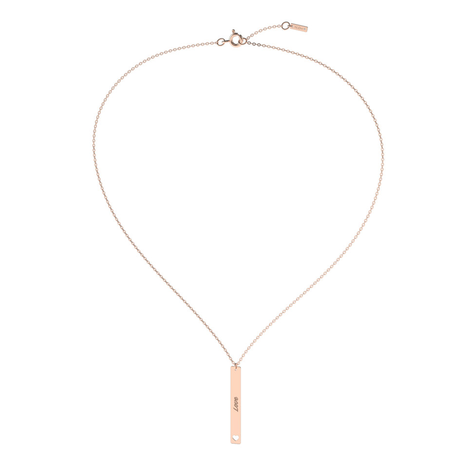 Náhrdelník s diamantom Passion Love