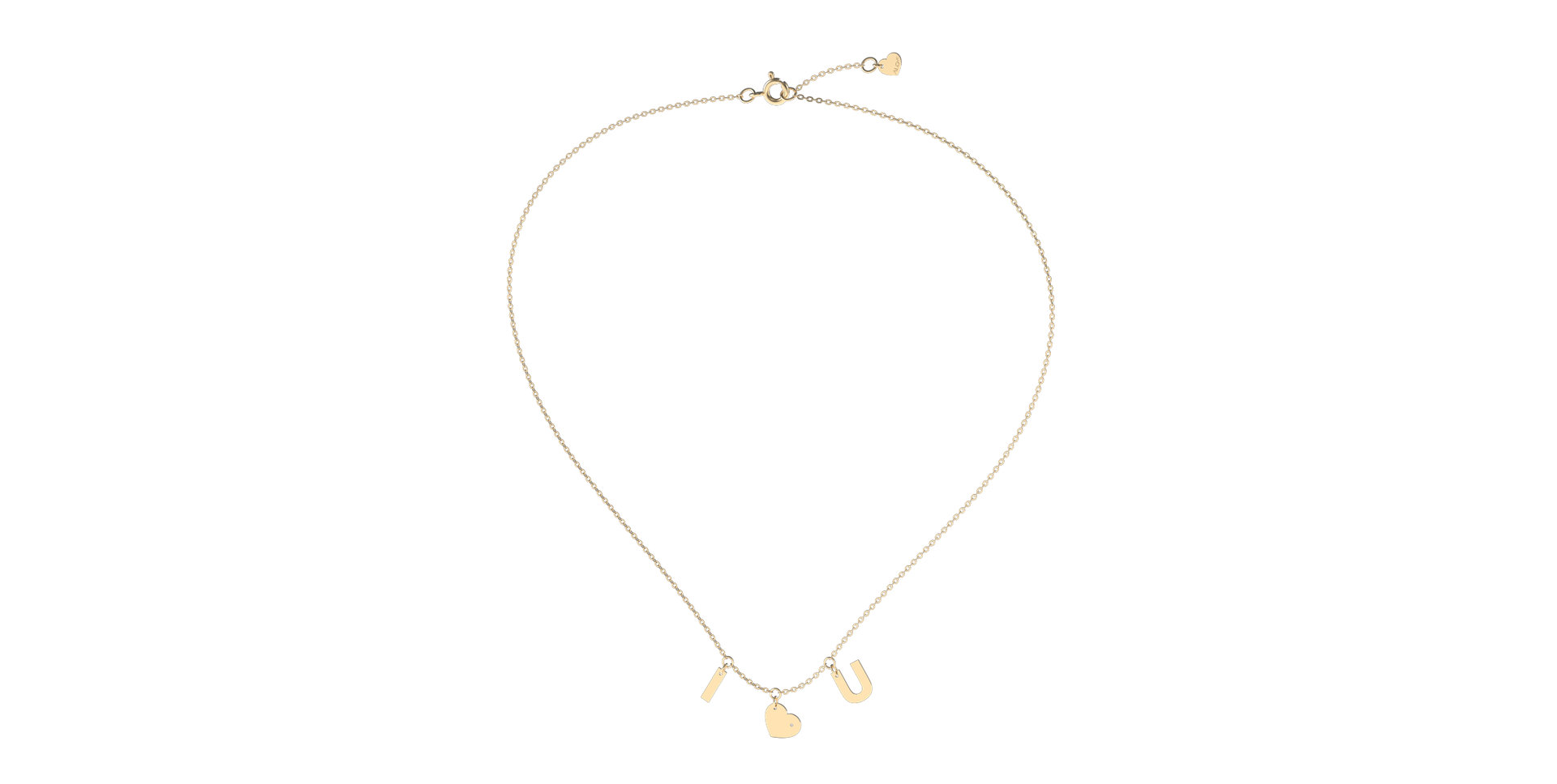 Náhrdelník s diamantom Amour