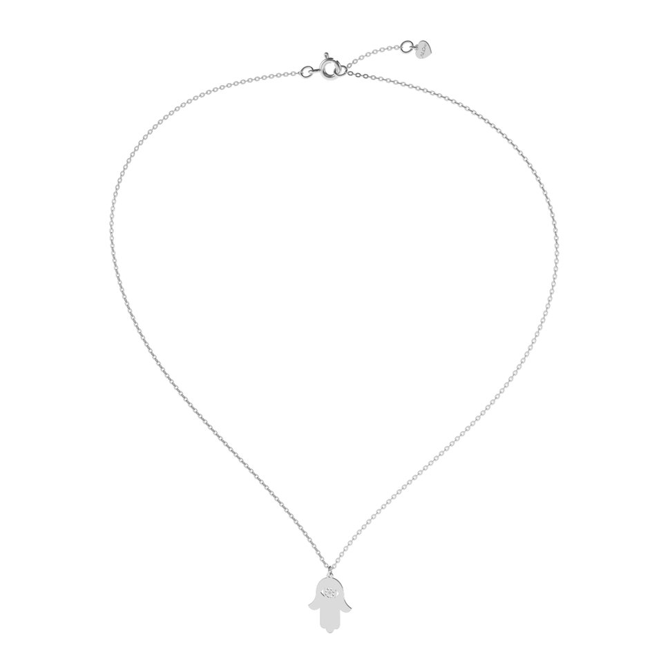 Náhrdelník s diamantom Mystery Fate