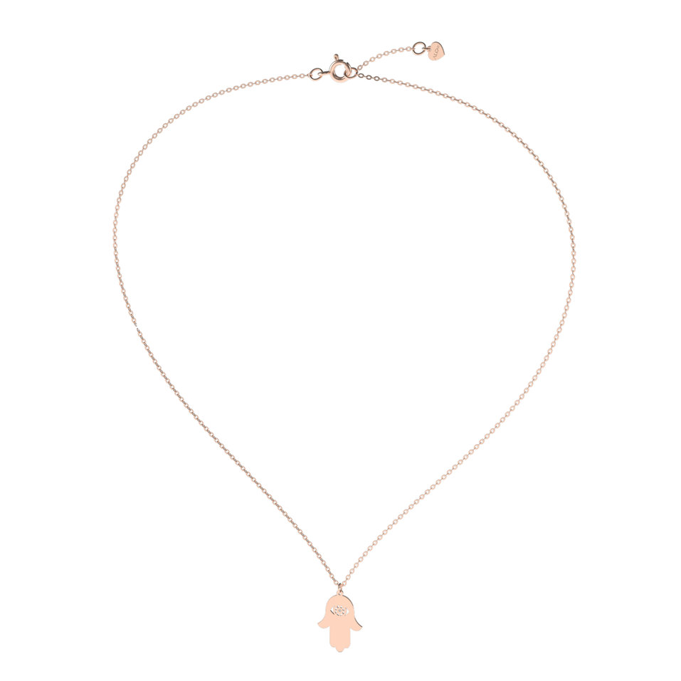 Náhrdelník s diamantom Mystery Fate