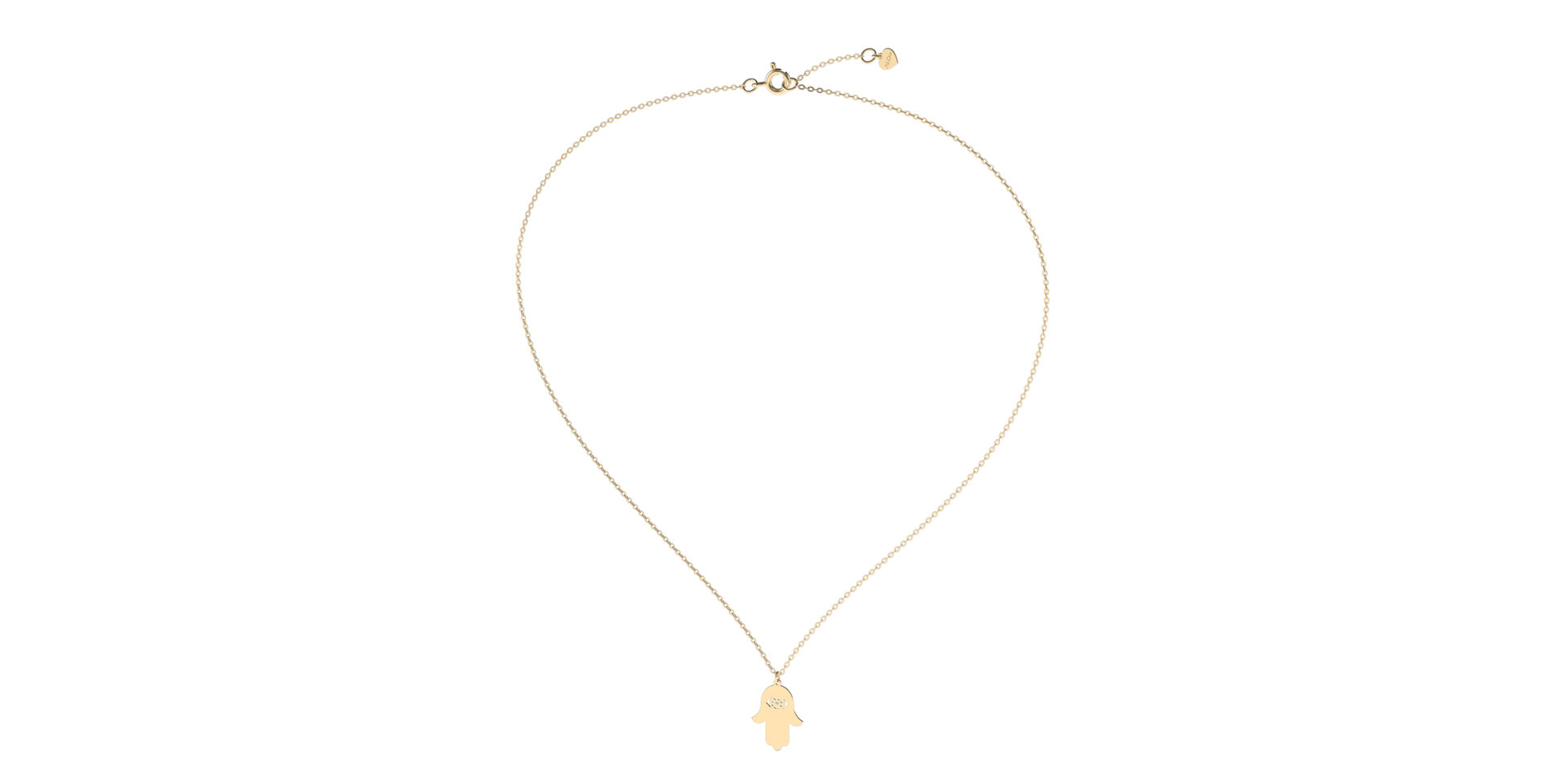 Náhrdelník s diamantom Mystery Fate