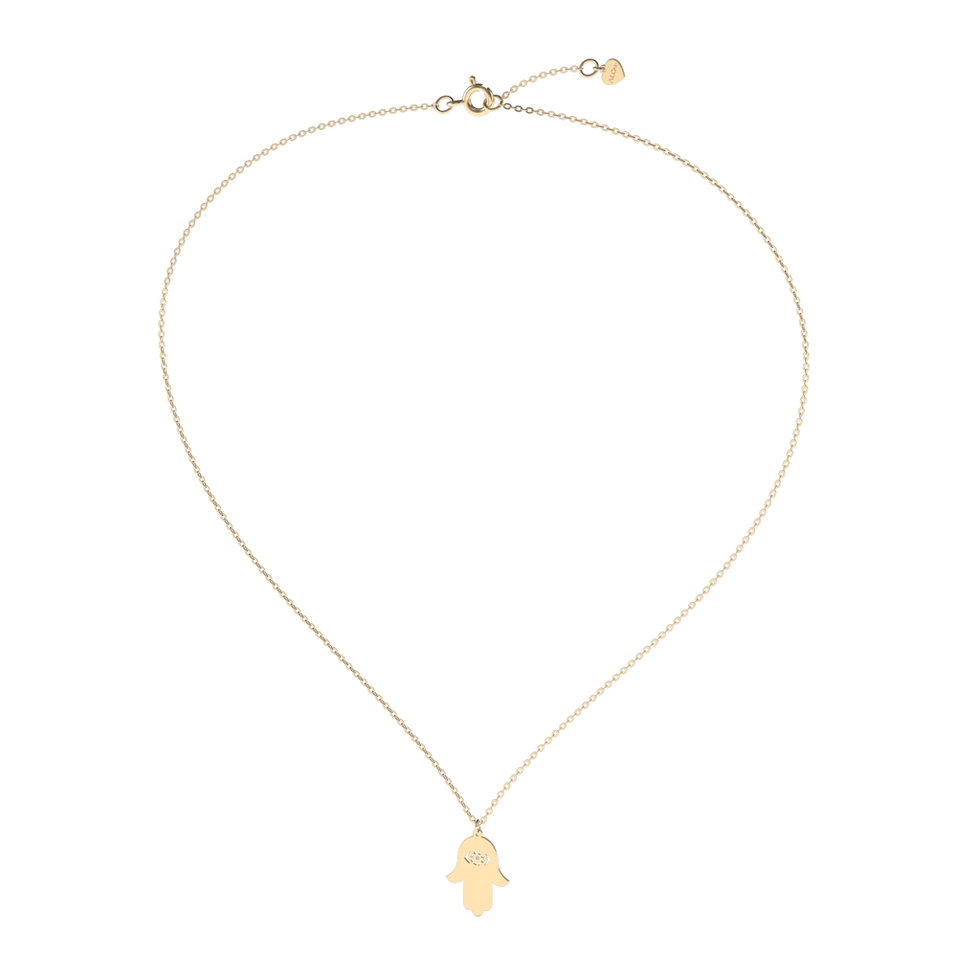 Náhrdelník s diamantom Mystery Fate