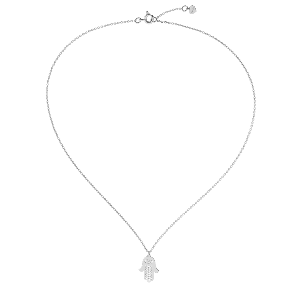 Náhrdelník s diamantom Posh Fate