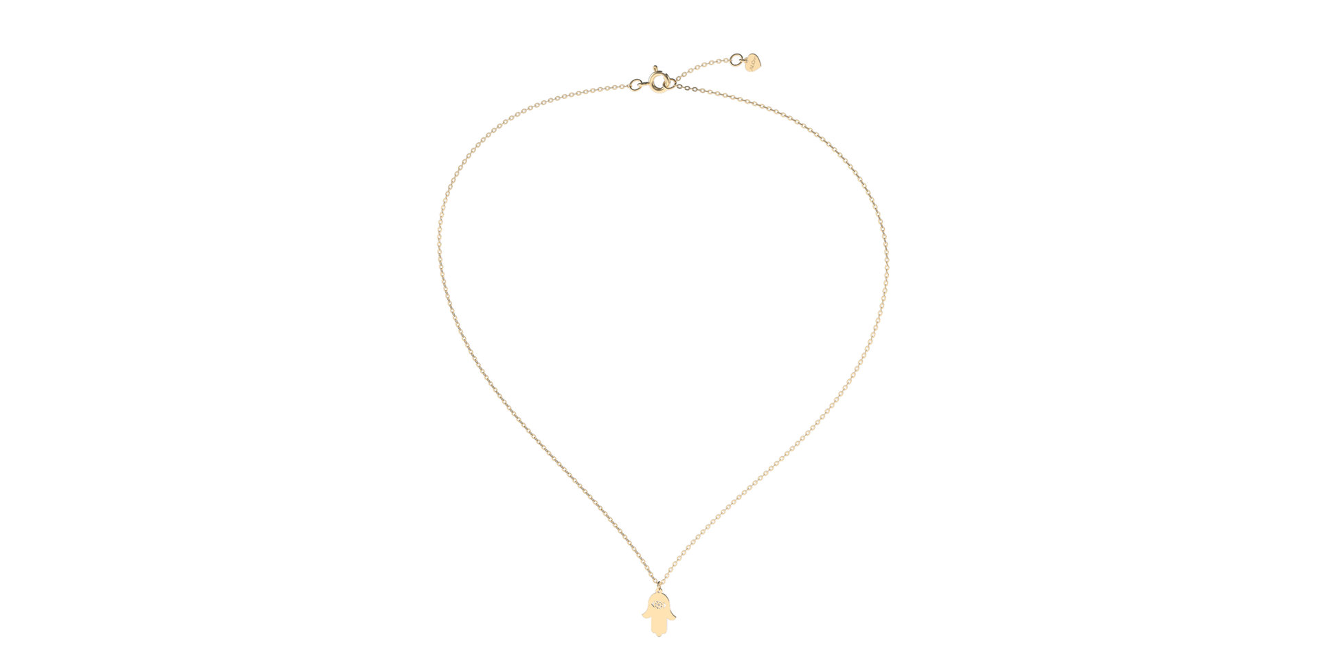 Náhrdelník s diamantom Witching Fate