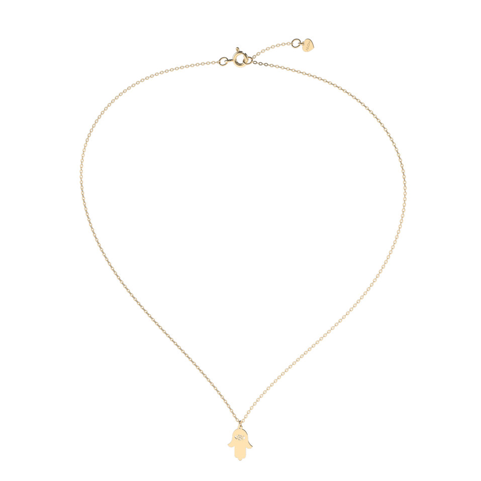 Náhrdelník s diamantom Witching Fate