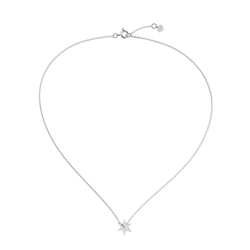 Náhrdelník s diamantom Amazing Star