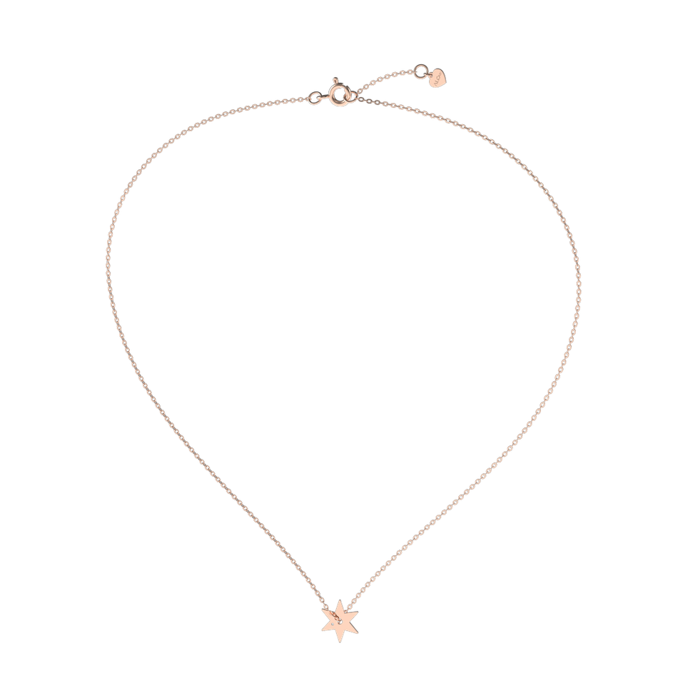 Náhrdelník s diamantom Amazing Star