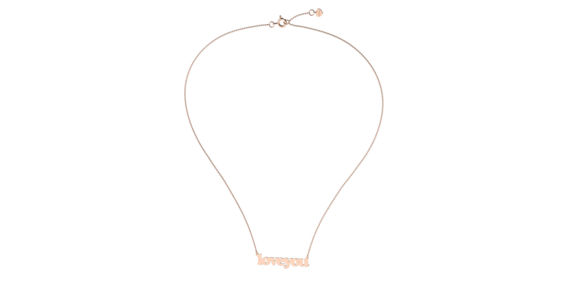 Náhrdelník s diamantom My Amour