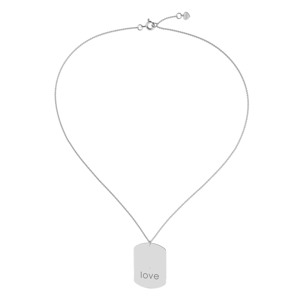 Náhrdelník s diamantom Amour Pleasure