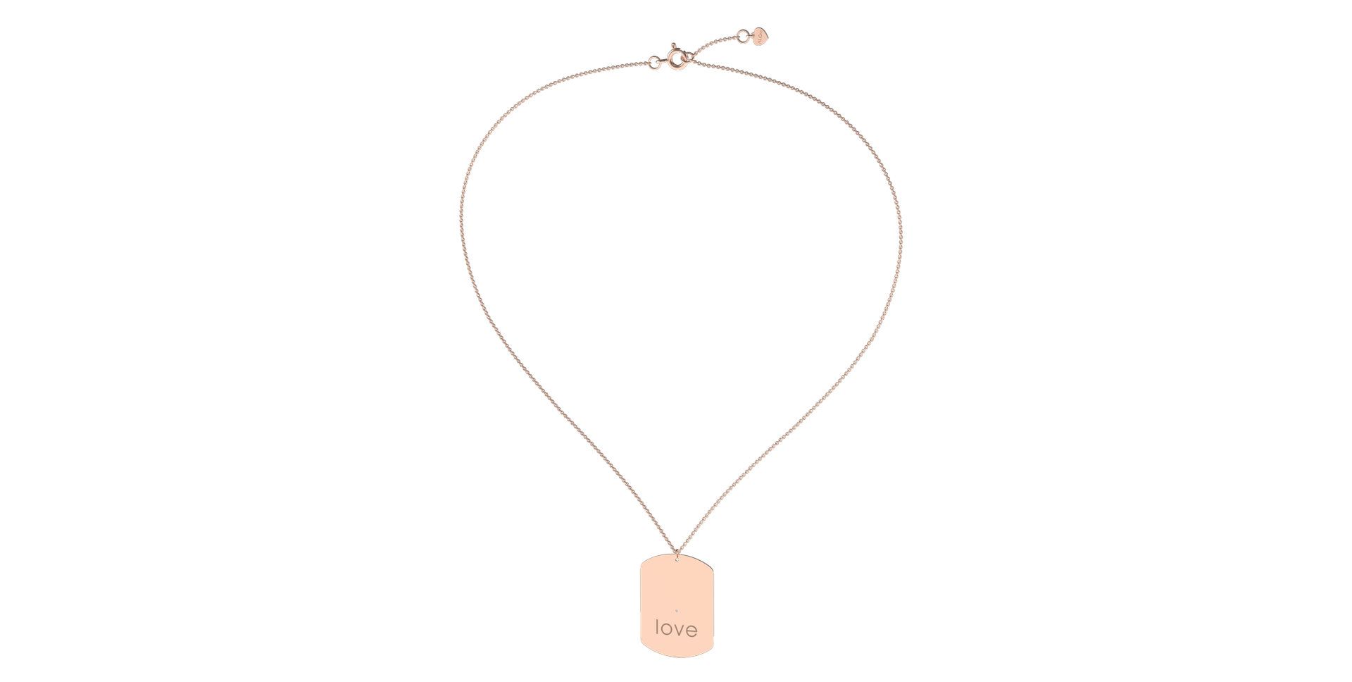 Náhrdelník s diamantom Amour Pleasure