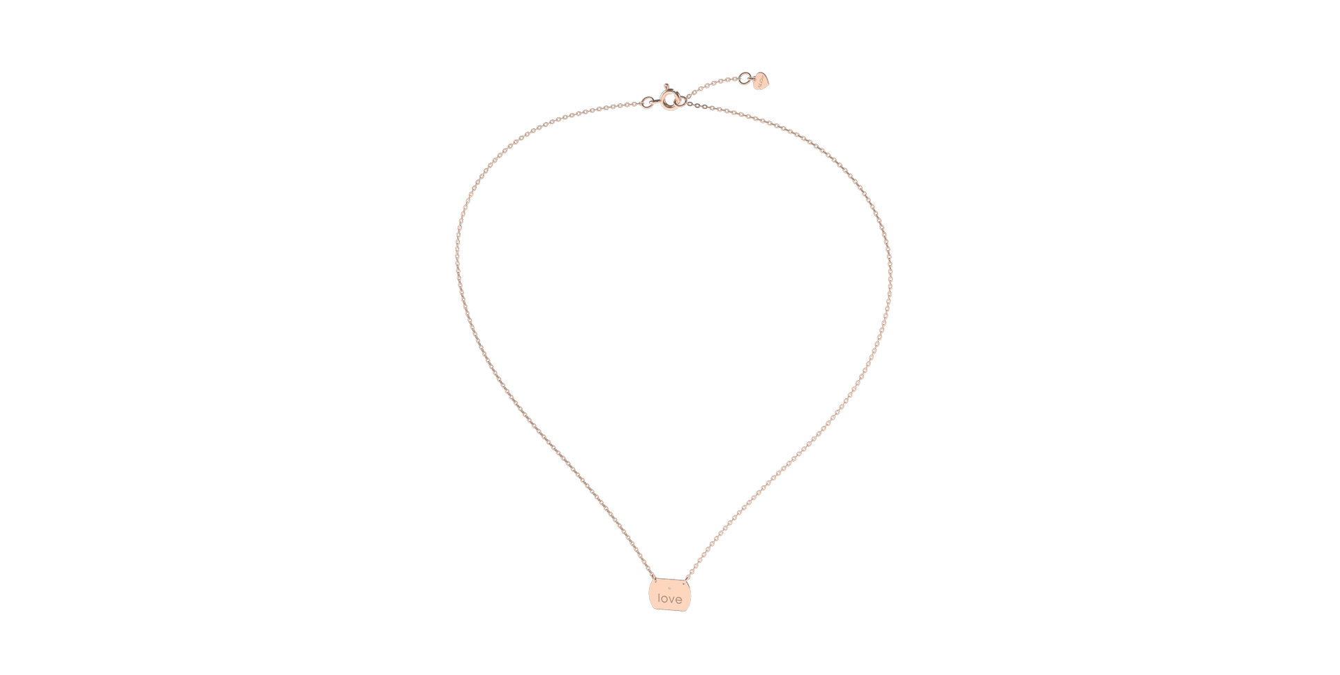 Náhrdelník s diamantom Forever Amour