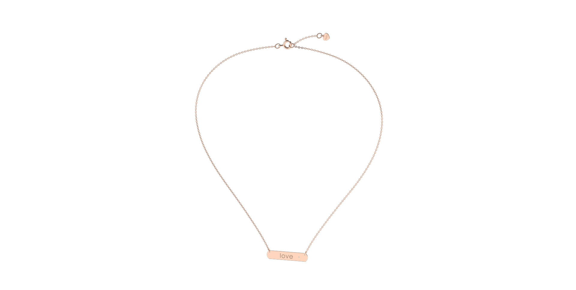 Náhrdelník s diamantom Witching Amour