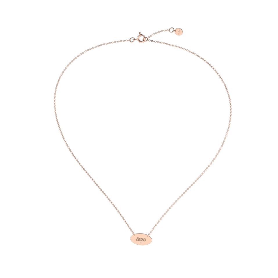 Náhrdelník s diamantom Divine Amour