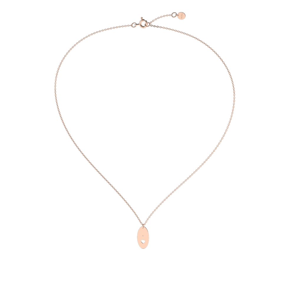 Náhrdelník s diamantom Divine Darling