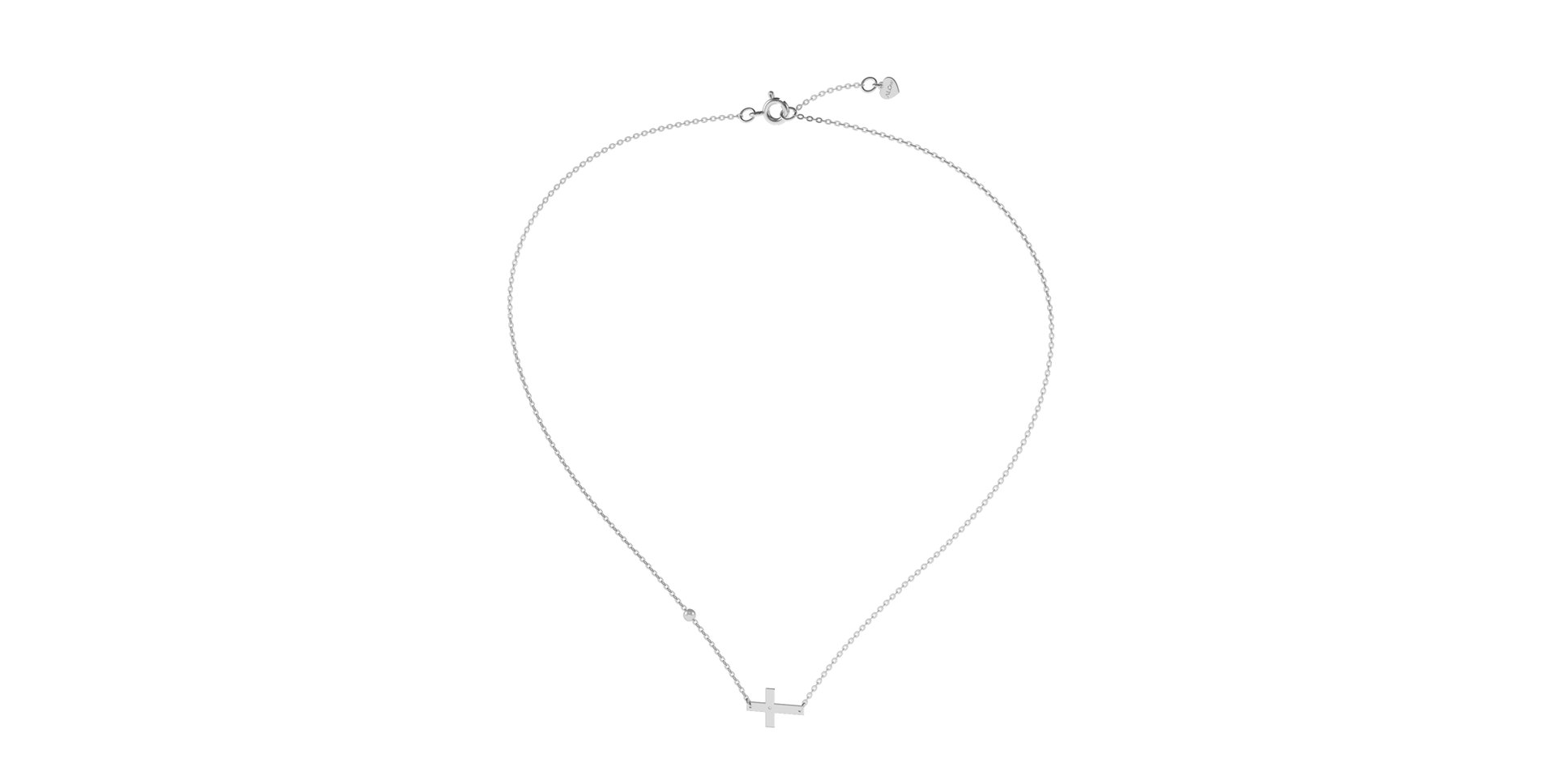 Náhrdelník s diamantom Faith Diamond