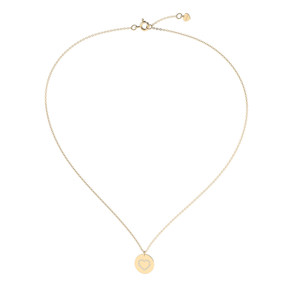 Náhrdelník s diamantmi Diamonds Heart